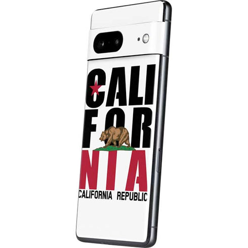 California White Block Pixel Skins